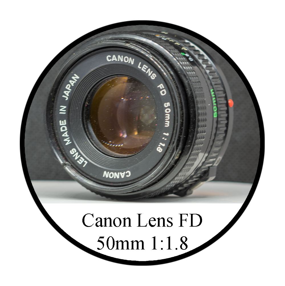 Canon Lens FD 50mm 1:1.18