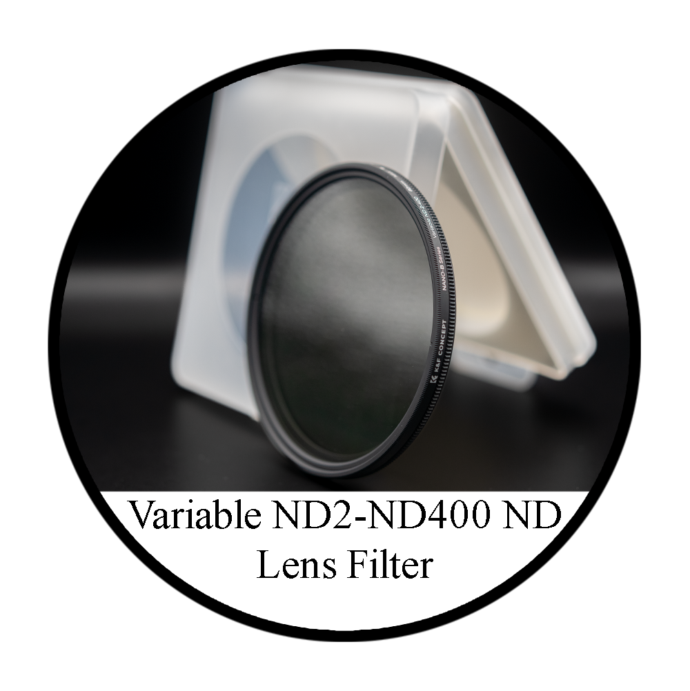 Variable ND2-ND400 ND Lens Filter