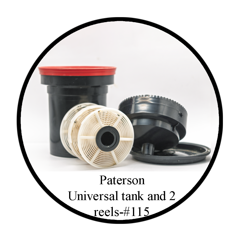 Paterson Universal tank and 2 reels-#115