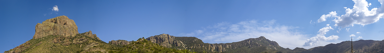 Guardians of the Chisos: A Panoramic View of Big Bend National Park