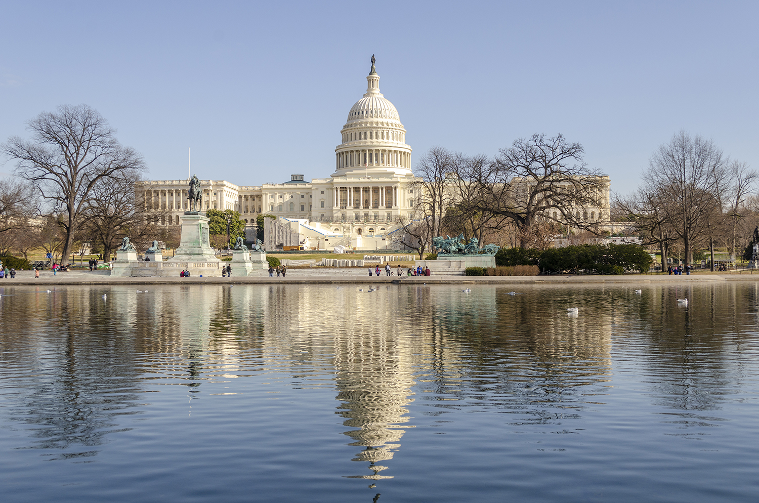 Reflections of the United States Capitol