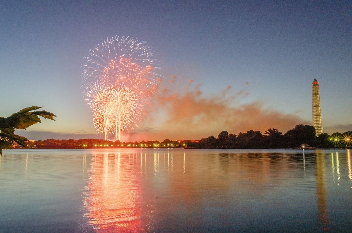 Fireworks Over the Tidal Basin