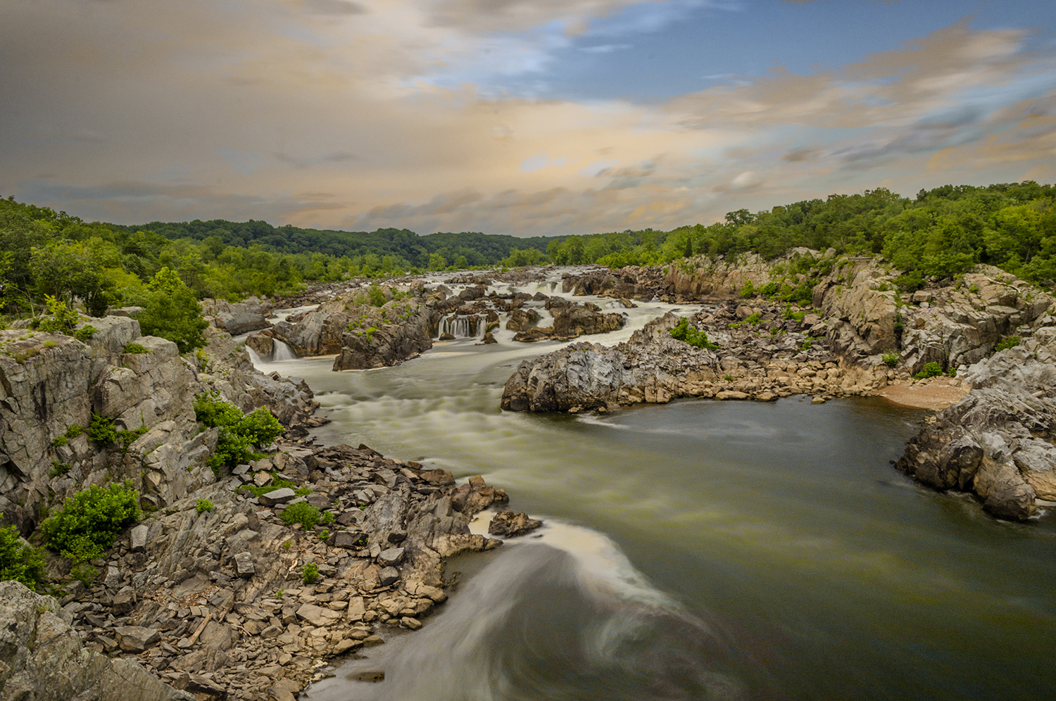 Timeless Flow at Great Falls