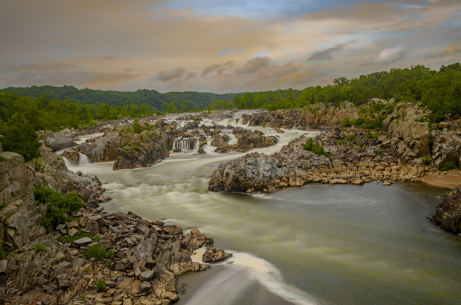 Long Exposure Falls