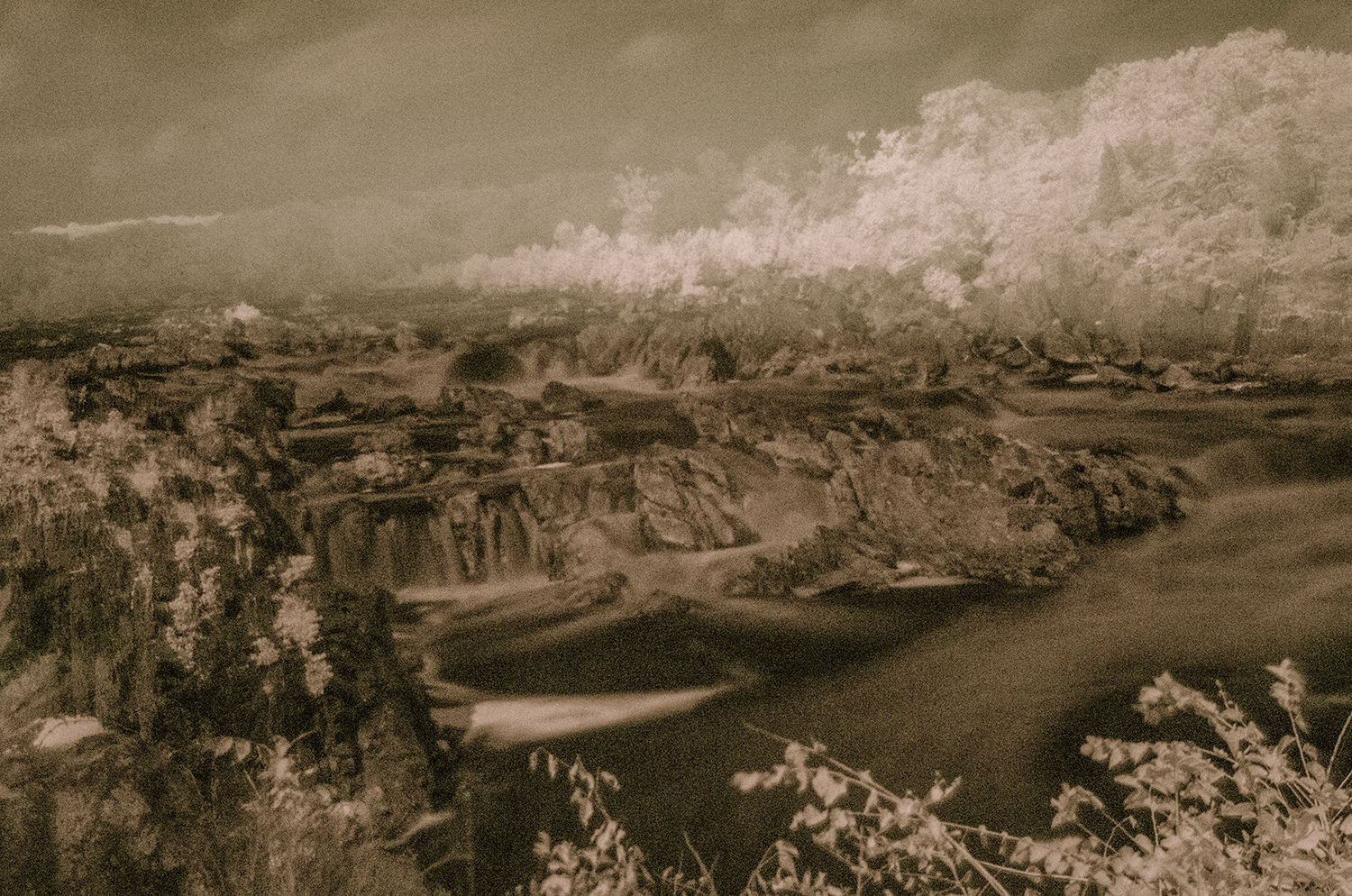 Infrared Flow at Great Falls