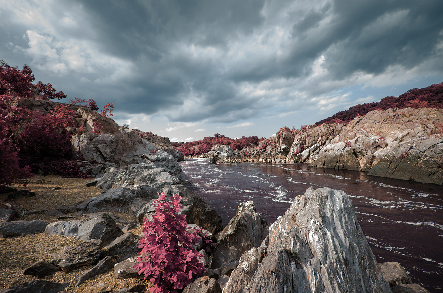Storm Over the Crimson Gorge