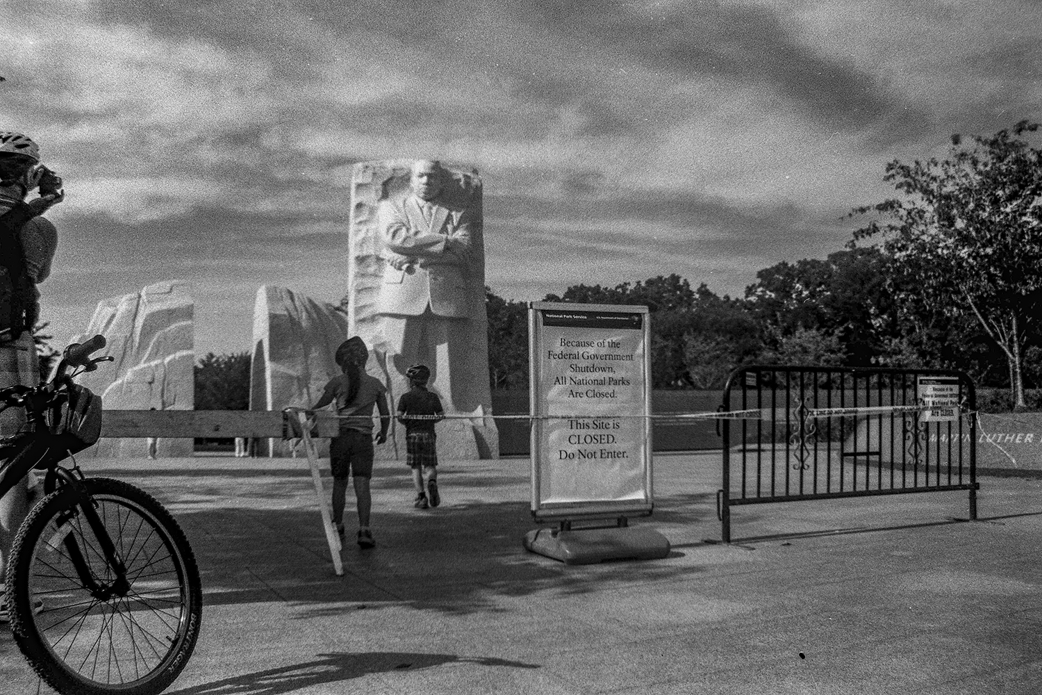 A Closed Memorial – Martin Luther King Jr. During the 2013 Shutdown