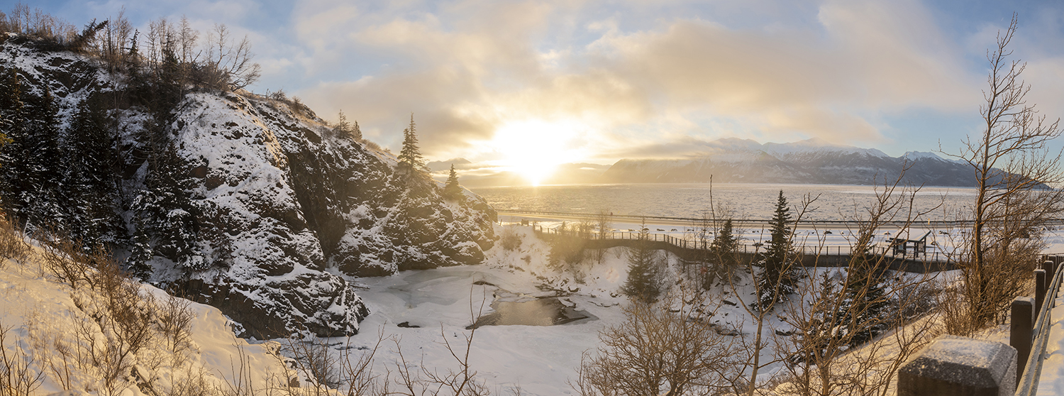 Golden Sunrise at McHugh Creek