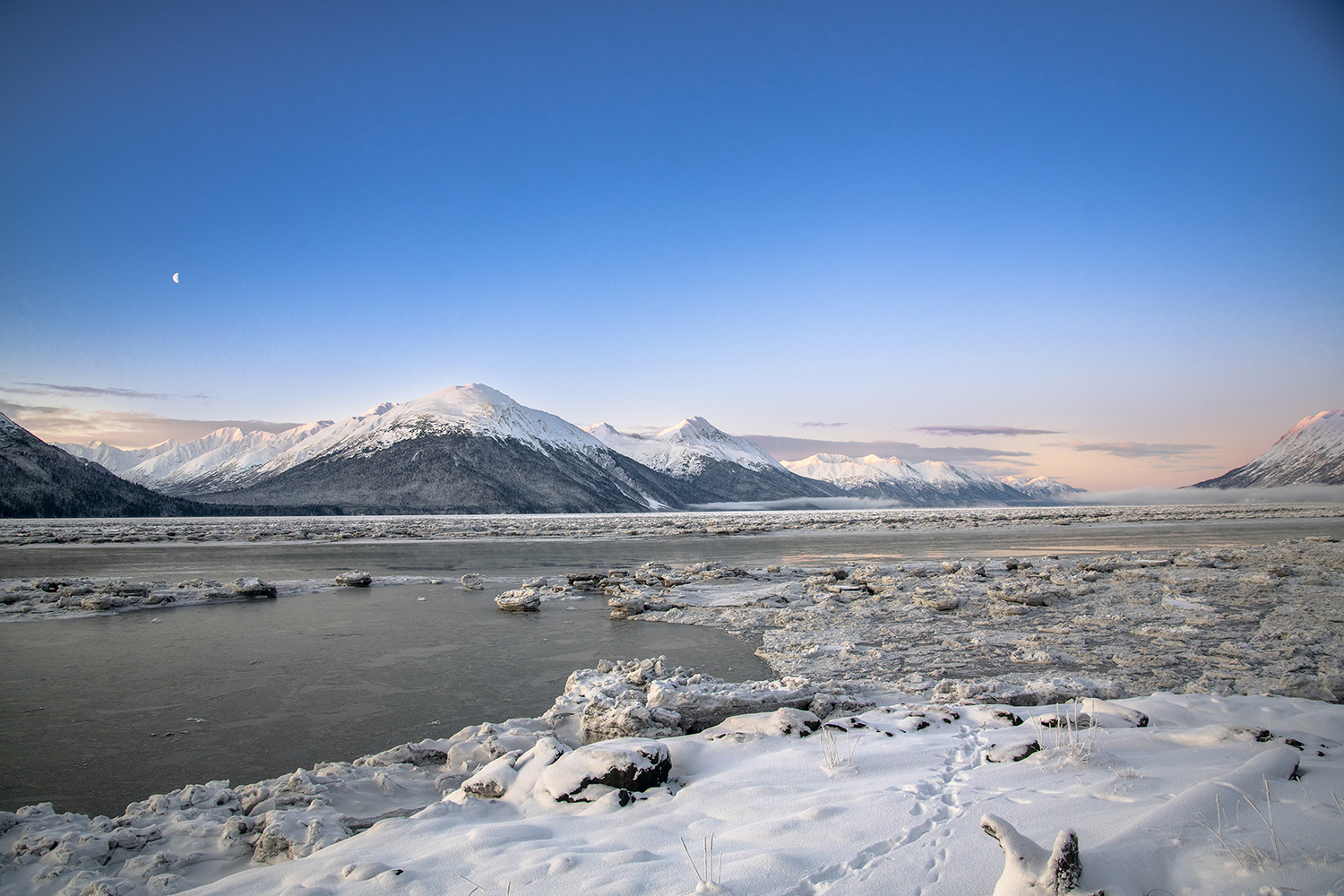 Winter Serenity Along Turnagain Arm