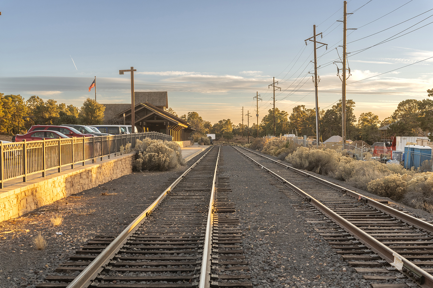 Golden Hour at Grand Canyon Village Depot
