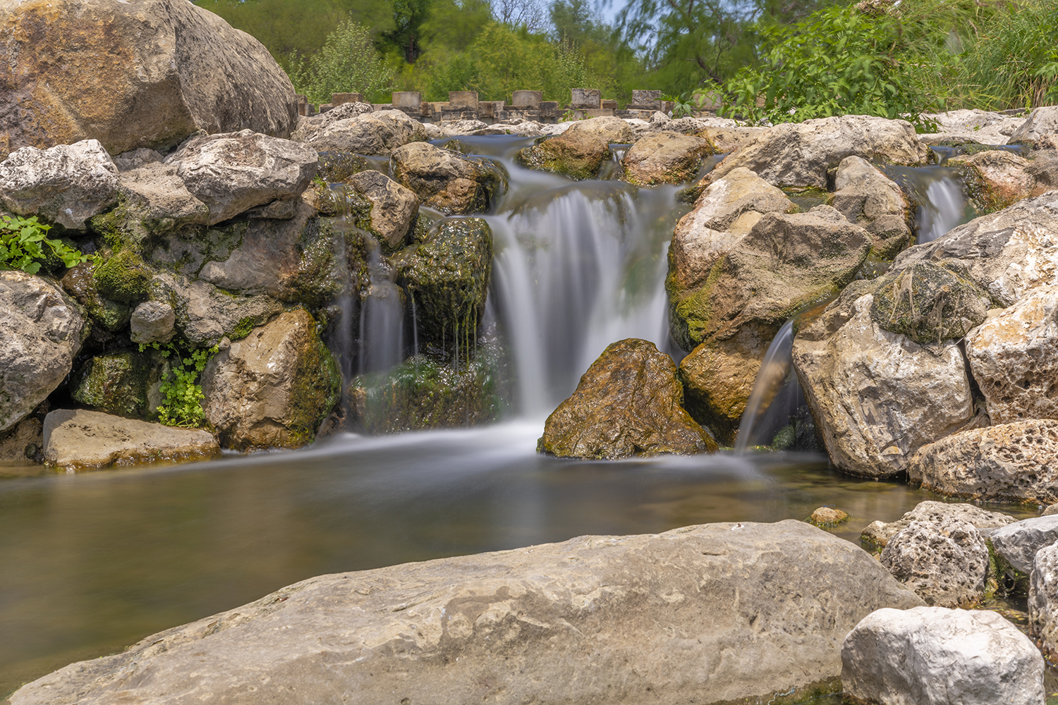 Silken Cascade | Long Exposure at Confluence Park