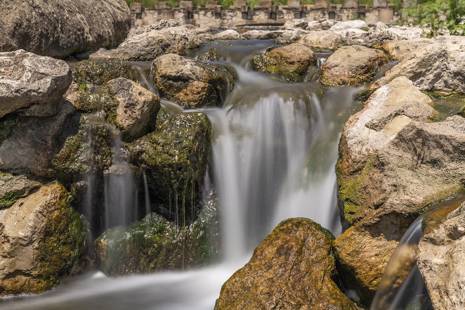 Silken Cascade at Confluence Park