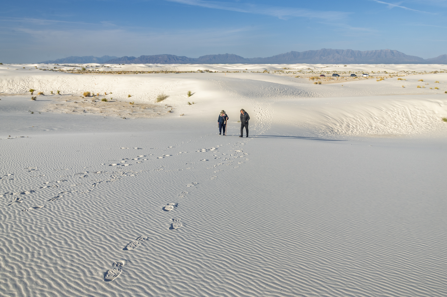 Footsteps Beneath the San Andres Mountains