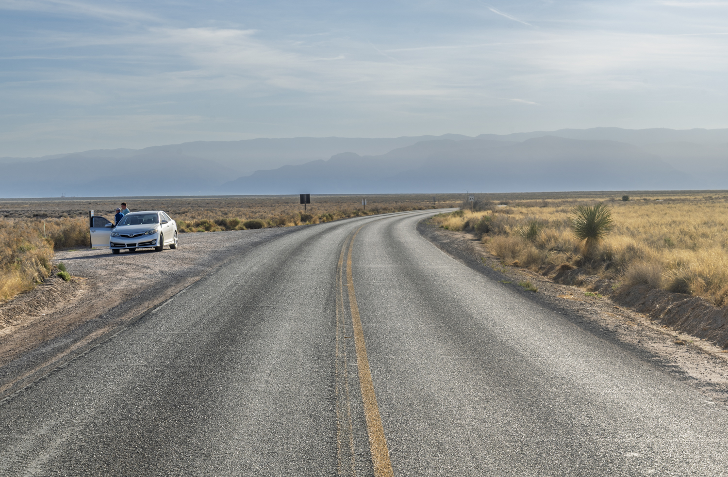 The Road Beyond White Sands