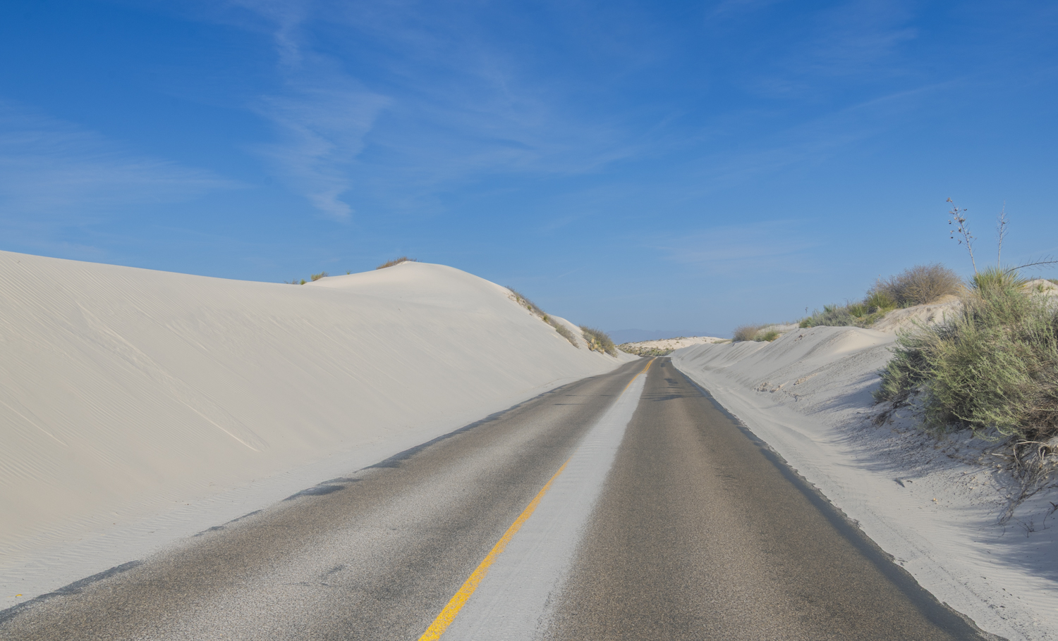 Where the Dunes Reclaim the Road