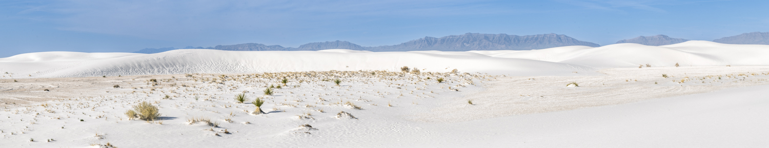 White Sands Beneath the San Andres Mountains