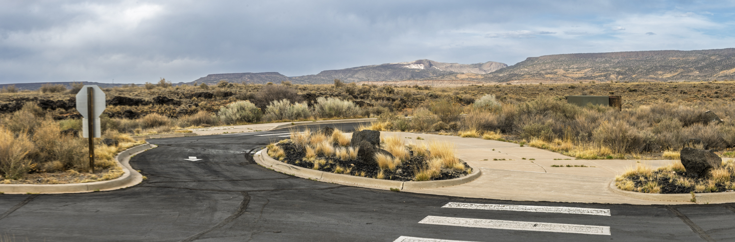 Road Through the El Malpais High Desert