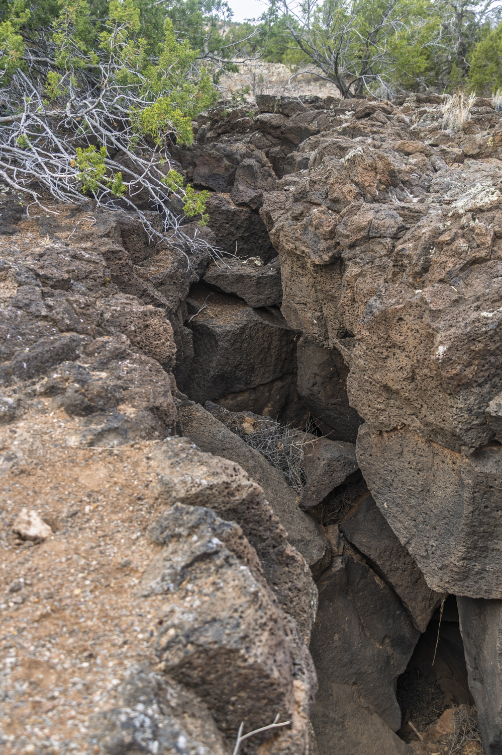 Fractured Lava of El Malpais