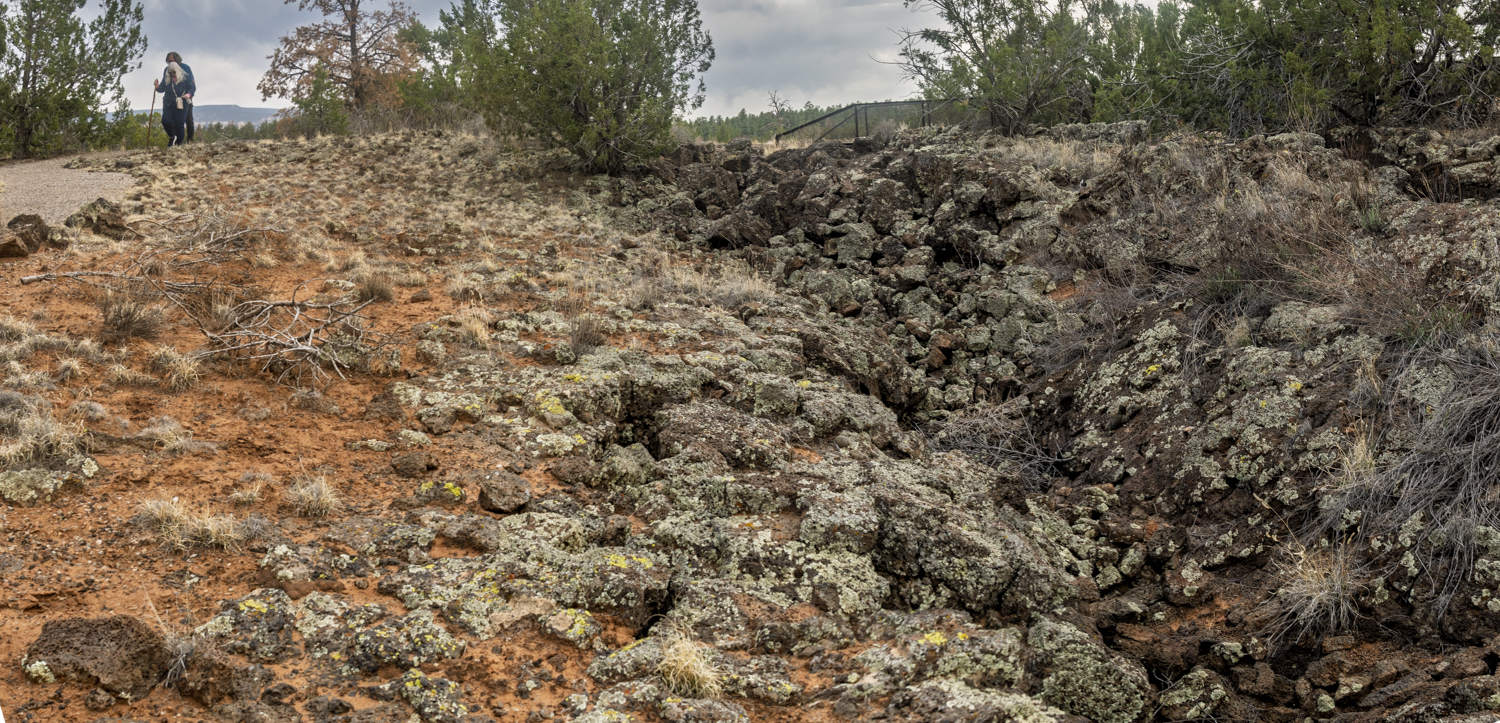Fractured Ground Along the Zuni-Acoma Trail
