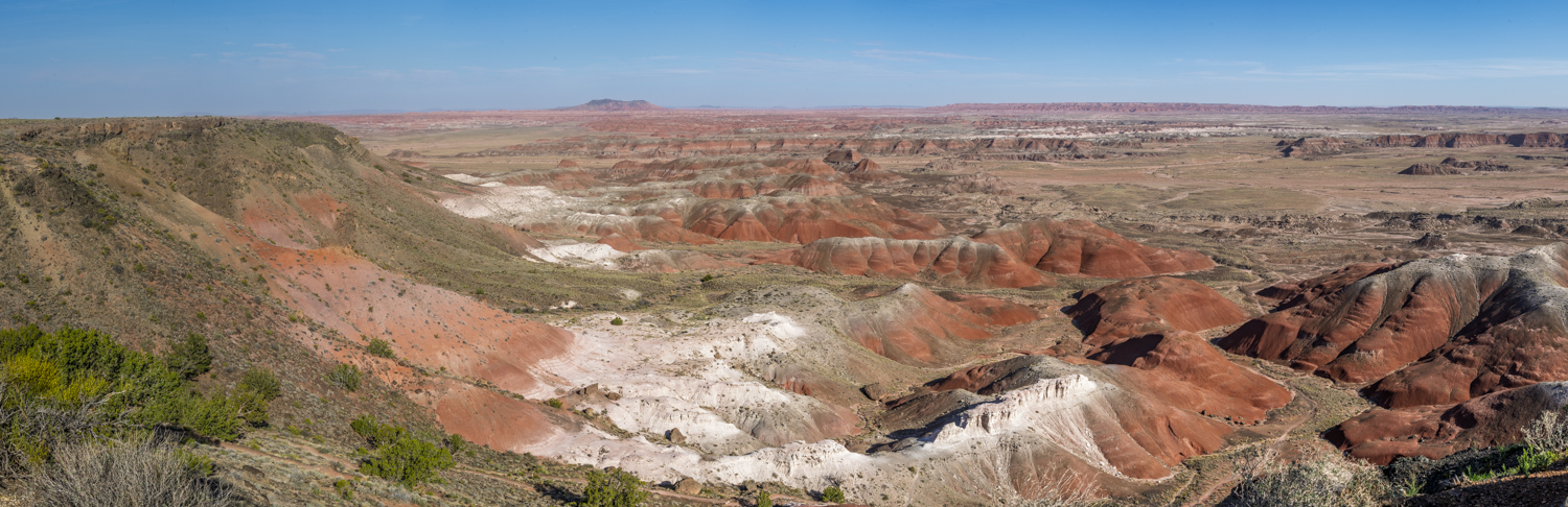 Painted Desert Layers Across the Horizon