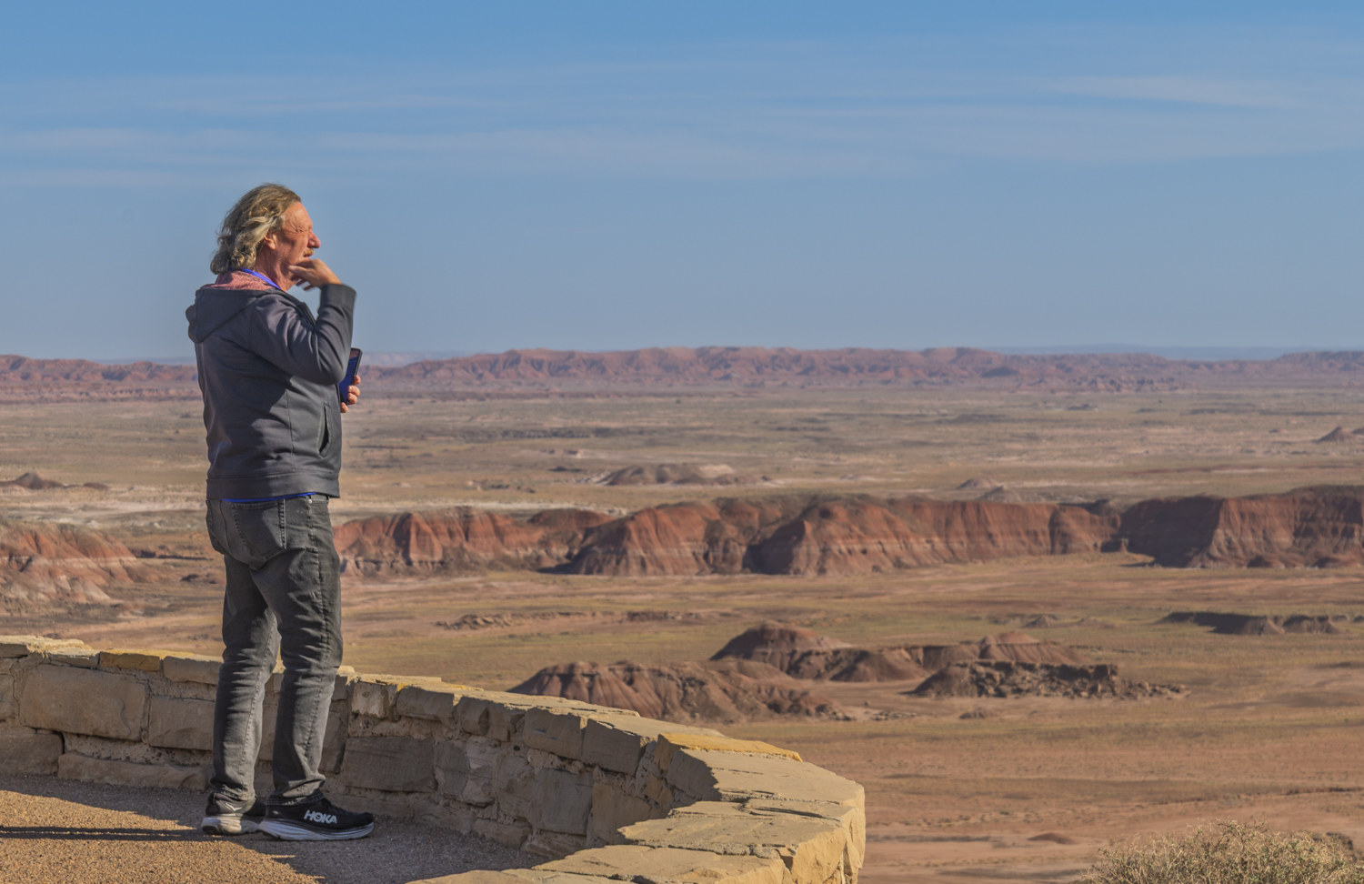 A Moment Above the Painted Desert