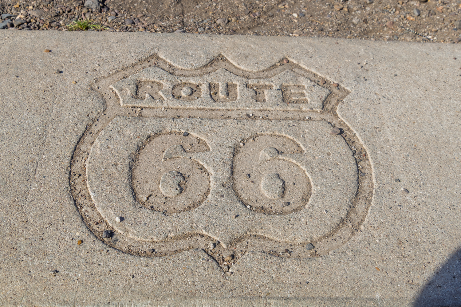 Route 66 Etched in Time