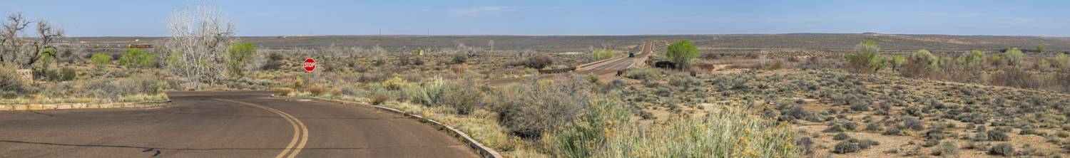 Where Route 66 Crosses the Desert