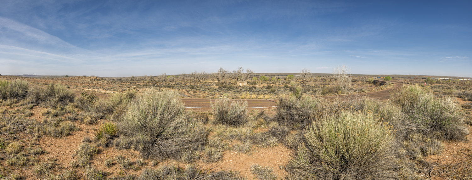 Rails Through the Painted Desert