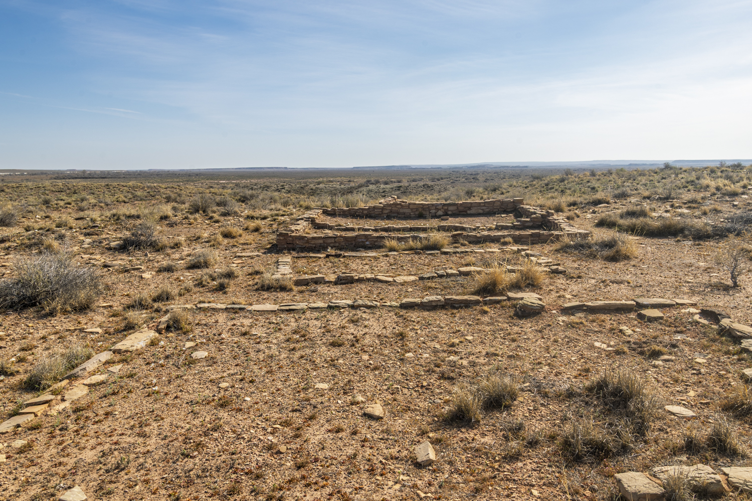 Ancient Foundations Across the Painted Desert