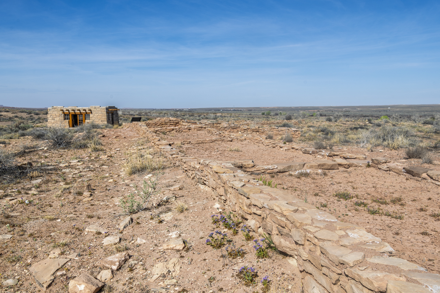 Walls of Puerco Pueblo