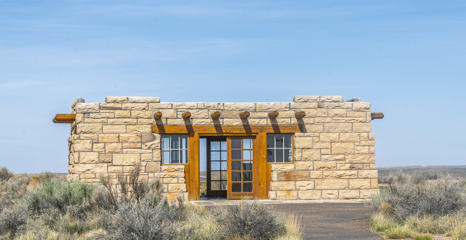 Stone Shelter in the Painted Desert