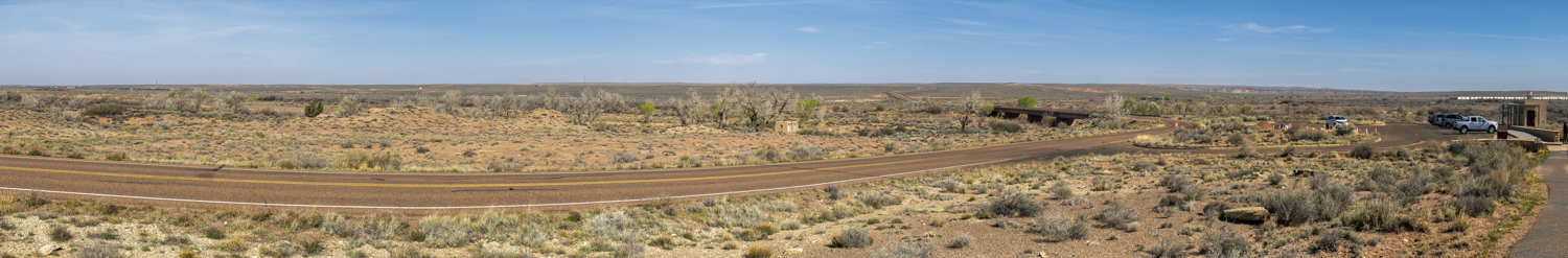 Open Road Through the Painted Desert