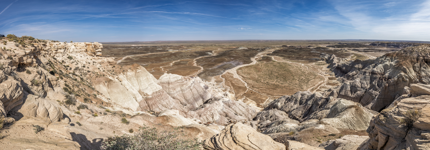 Where the Painted Desert Meets the Horizon