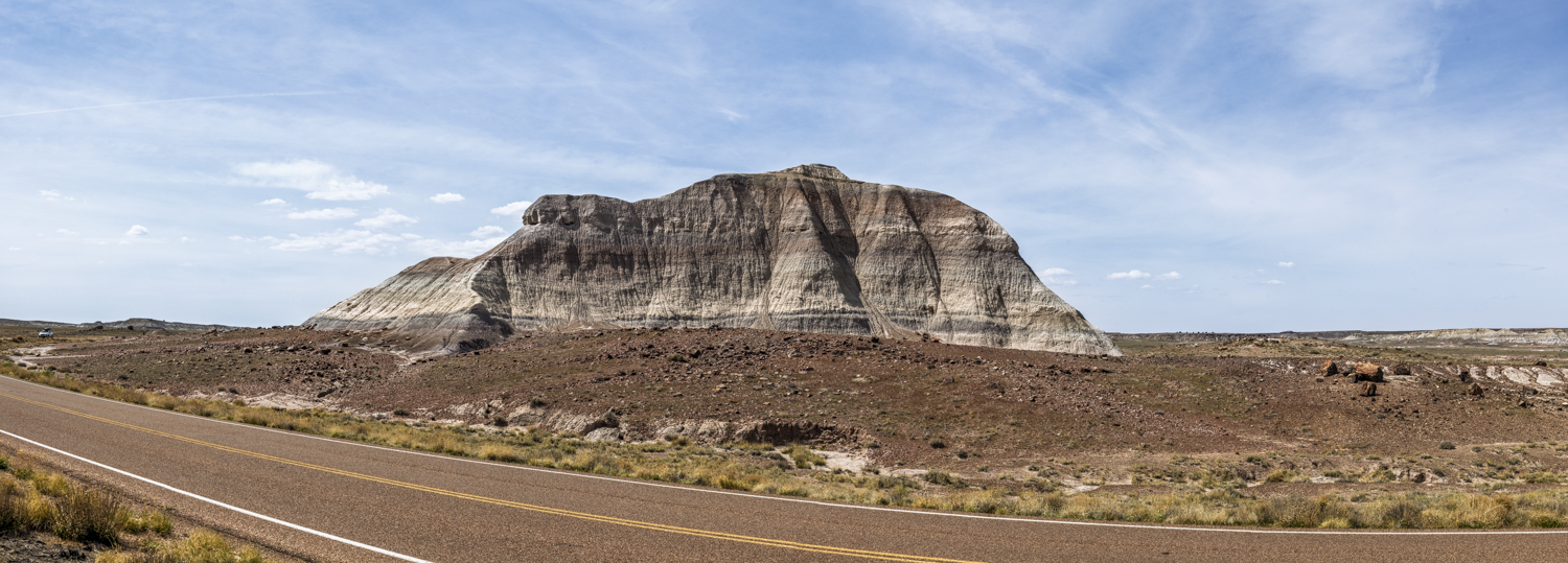 The Layered Badlands of the Painted Desert