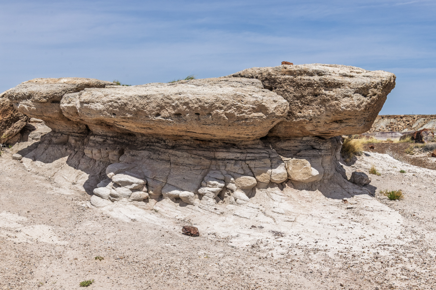 Ancient Stone Pedestal in the Painted Desert