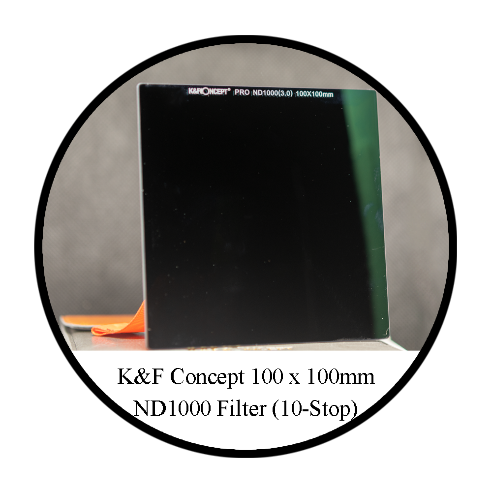 K&F Concept 100 x 100mm ND1000 Filter (10-Stop)