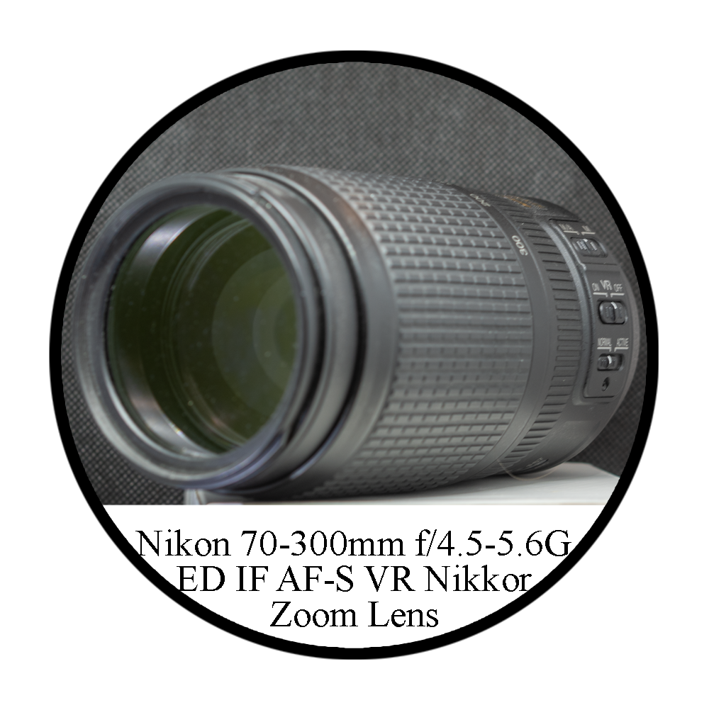 Nikon 70-300mm f4.5-5.6G ED IF AF-S VR Nikkor Zoom Lens
