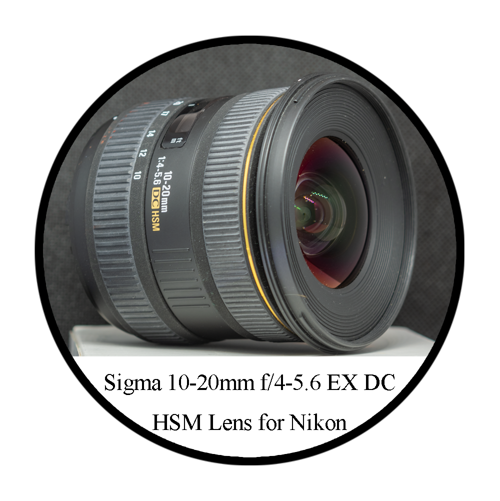 Sigma 10-20mm f4-5.6 EX DC HSM Lens for Nikon