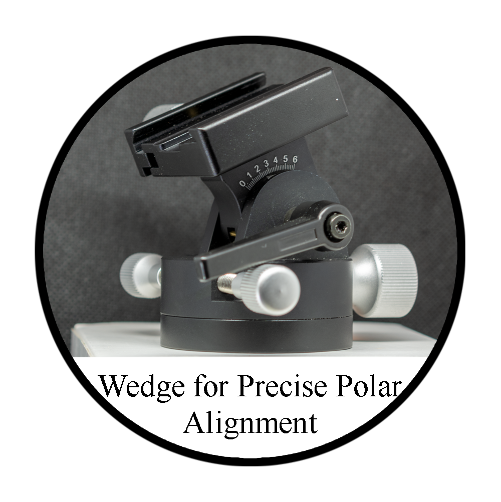 Wedge for Precise Polar Alignment