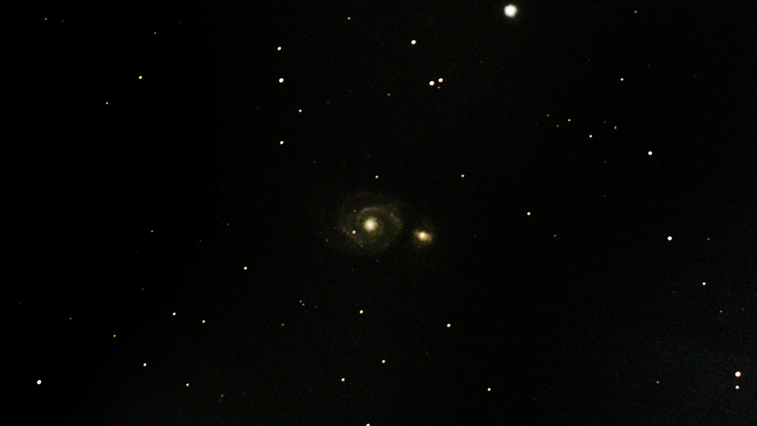 Whirlpool Galaxy (M51) – Interacting Spiral Galaxy and Companion