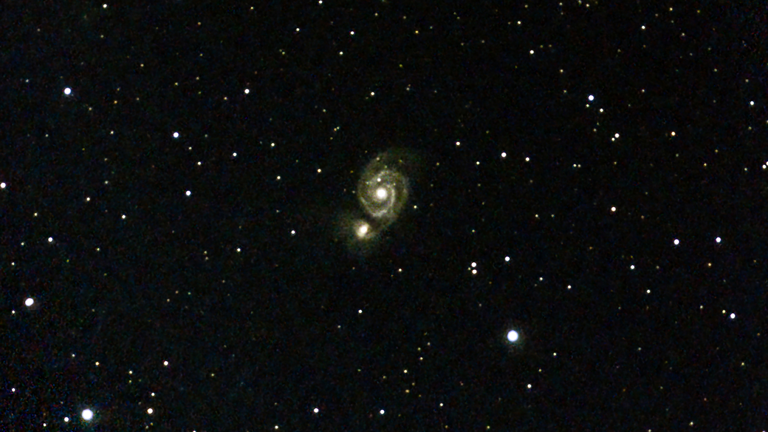 Whirlpool Galaxy (M51) – A Galactic Dance with NGC 5195
