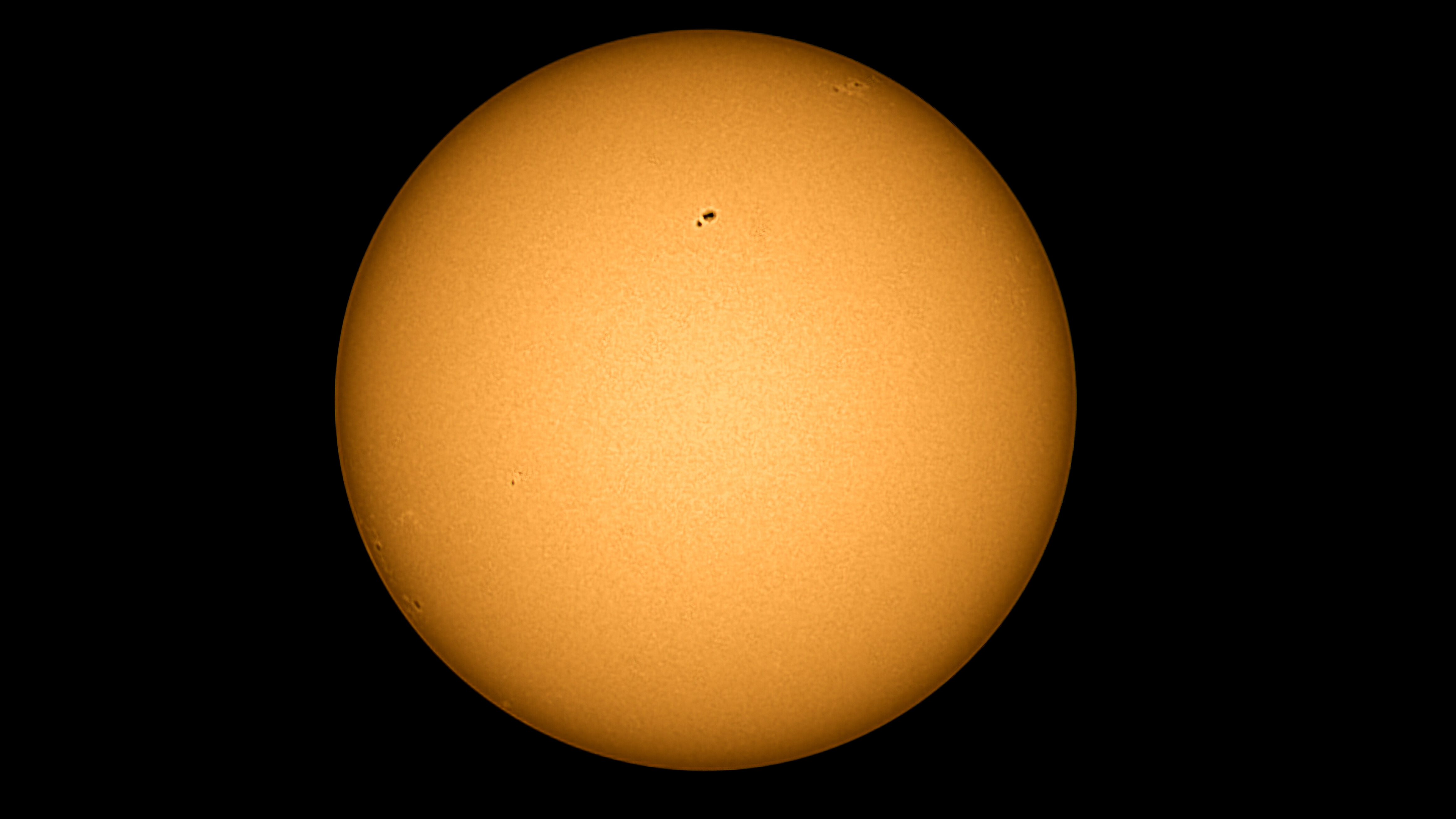 The Sun in White Light – Sunspots Across Our Nearest Star